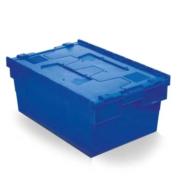 600 x 400 x 260 mm (43L)nestable and Stackable Turnover Use Durable Plastic Moving Box